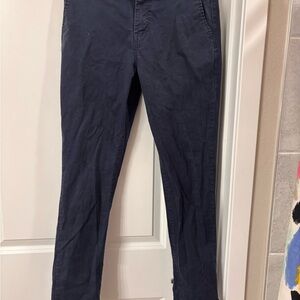 Aeropostale Men's Dark Blue Slim Chinos